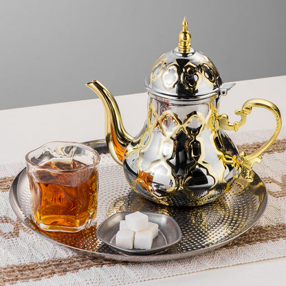 Théière en Inox Marocaine - Samira