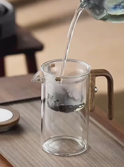 Théière en verre magnétique - Clairia